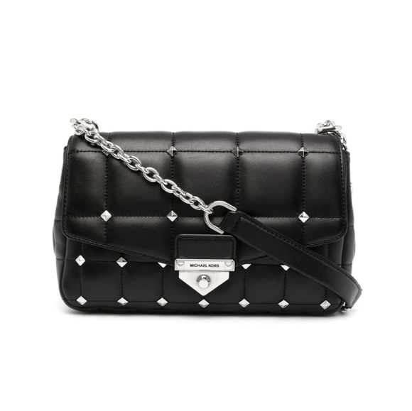 Michael Kors Handbags - NEW MICHAEL KORS SOHO STUDDED LEATHER SHOULDER BAG